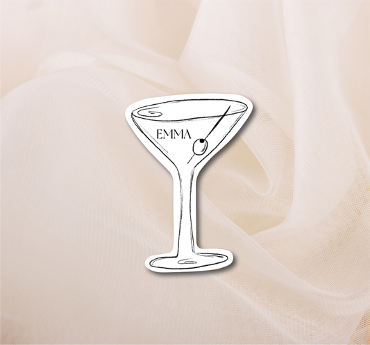 Martini Place Cards