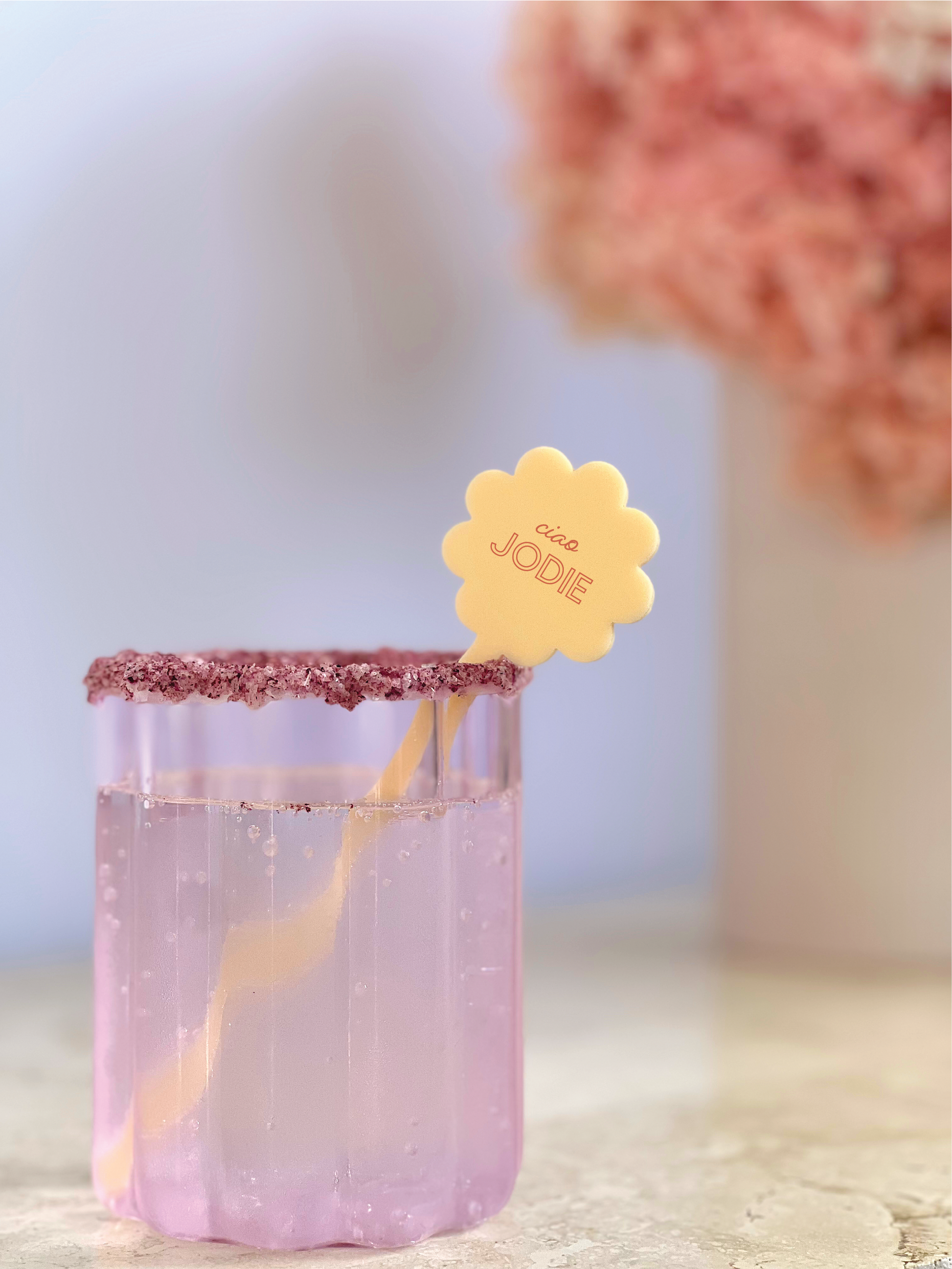 Acrylic Flower Drink Stirrers  Elle Creative Studio – ElleCreativeStudio